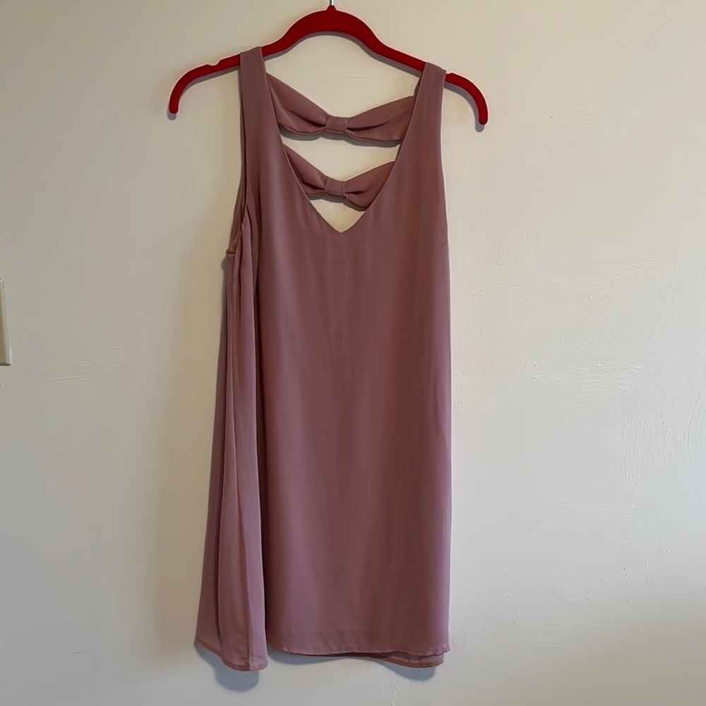 Blush Dusty Rose Dress